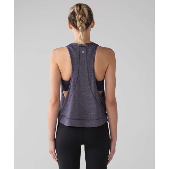 Lululemon Midnight Navy Pace Perfect Tank Top Size 8 - 47764 - Picture 5 of 16